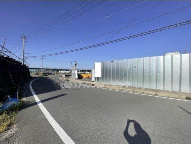 城陽市水主森ノ東の売地の外観