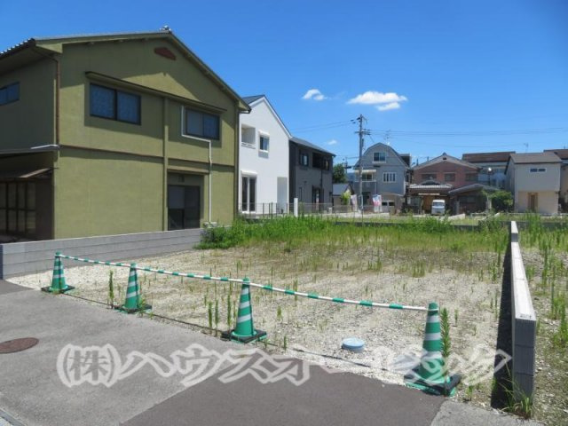 城陽市寺田中大小の売地の外観