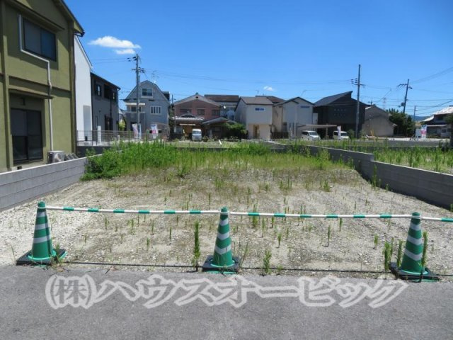 城陽市寺田中大小の売地の外観
