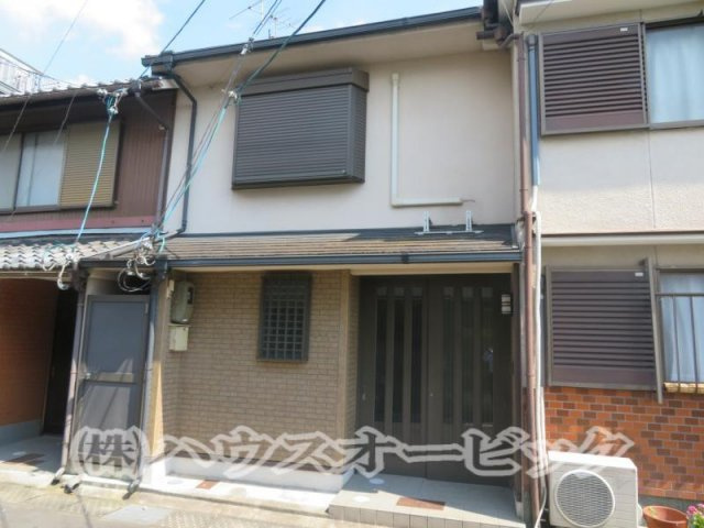 宇治市 五ケ庄芝ノ東 中古テラス（リフォーム歴あり・駅近・オール電化・空家）の外観