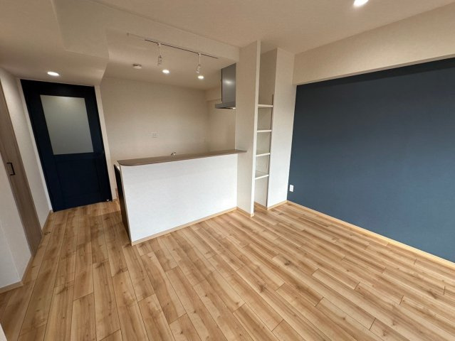 グランドメゾン茶屋ヶ坂のキッチン|キッチンでお料理を作る家族と会話が弾みますね♪