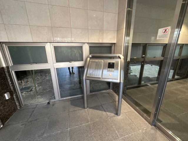 グランドメゾン茶屋ヶ坂の防犯設備|オートロック完備でセキュリティもしっかりしています！