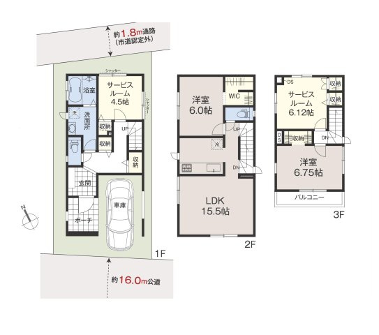 【間取り】 | 陽の光をたっぷりと浴びながら気持ち良く生活が出来ます。夢のマイホーム、夢ではなく実現出来ます！見学・ご相談等、お気軽にご連絡下さい。
