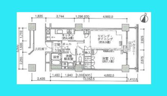 【間取り】 | Ｊタワー西大井イーストタワー | Ｊタワー西大井イーストタワー