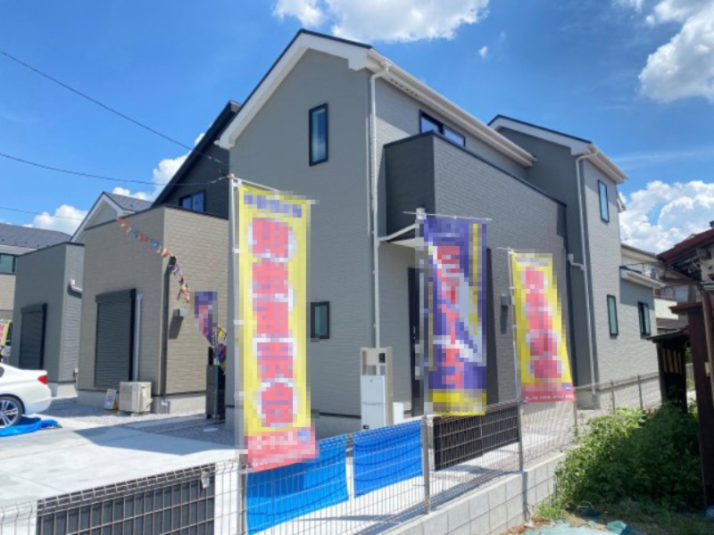 祝　成約済み　八王子市　川口町　新築戸建て　２４ー１期の外観|～仲介手数料無料☆八王子ひなた不動産～　八王子市川口町　新築戸建て