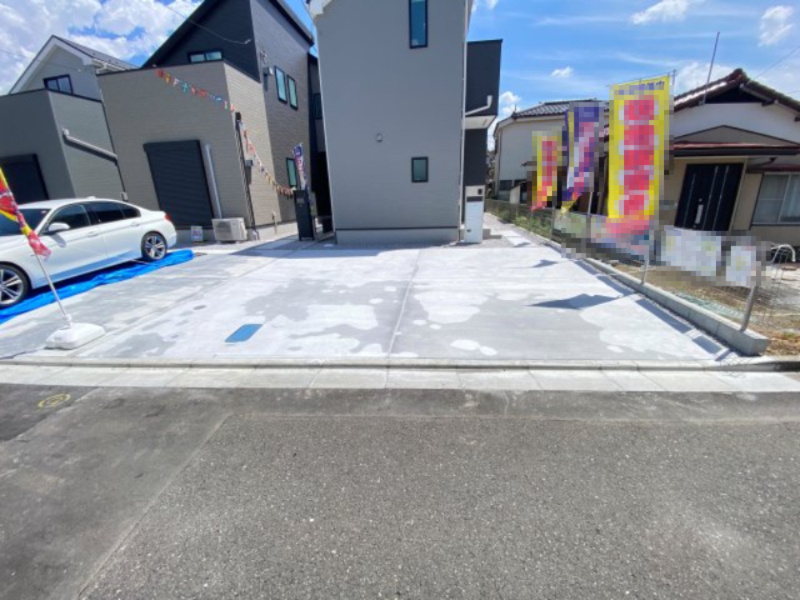 祝　成約済み　八王子市　川口町　新築戸建て　２４ー１期の駐車場|～仲介手数料無料☆八王子ひなた不動産～　八王子市川口町　新築戸建て