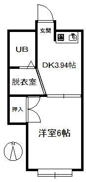 イズミマンションの間取り