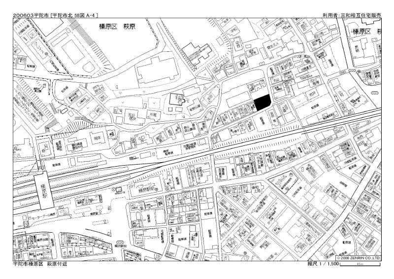 イズミマンションの地図