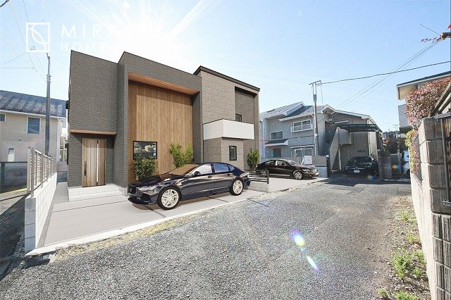 【完成予想図】 | プラン例（建物面積9 7 .2㎡/建物価格1749万円）陽の光をたっぷりと浴びながら気持ち良く生活が出来ます。※CG画像に関して、あくまでもイメージです。実際の仕様と異なる場合もございます。