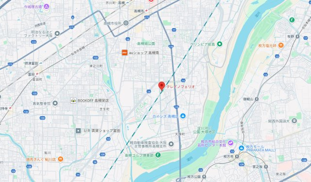 クレイノフェリオの地図