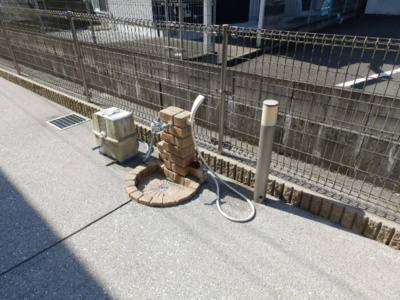 【その他共用部分】 | ルミエールあぞの | ペット足洗い場