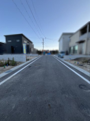 【前面道路含む現地写真】 | 大津市坂本6丁目5　分譲地 | 2024年12月　撮影