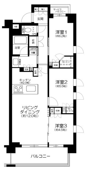 【間取り】 | サンクレイドル学芸大学