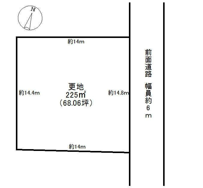萩乃里の土地図