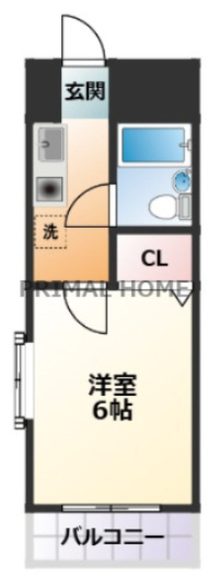 【間取り】 | GIビルⅢ