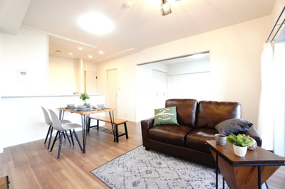 【居間・リビング】 | 【上質リノベ】フローレンス田方ウイングテラス | 室内（2025年3月21日14：00頃）撮影