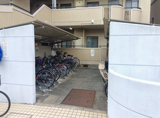 エクシオ長居公園の駐輪場