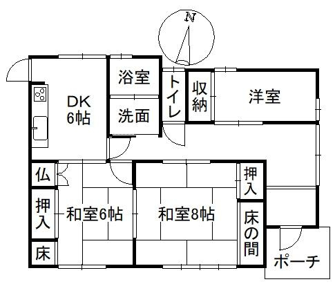 あかね台一丁目の間取り