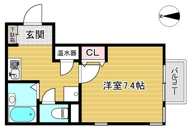 【間取り】 | アヴェニール岡本