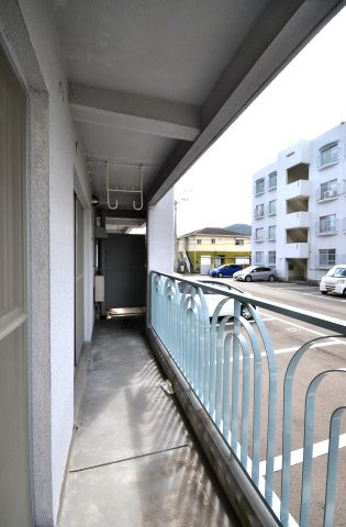 イータウン矢三Ⅱのバルコニー