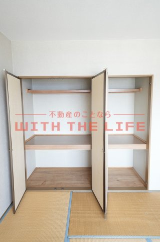 ハイカムール山本【10,000円キャッシュバック対象物件】の収納|専用の収納スペースです