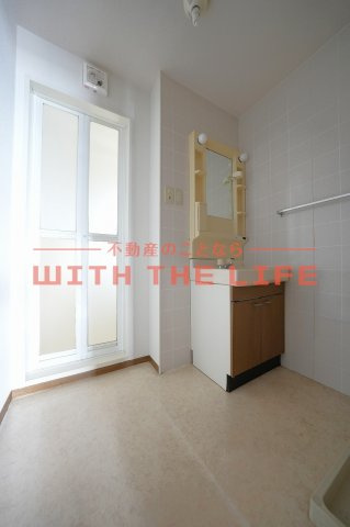 ハイカムール山本【10,000円キャッシュバック対象物件】の洗面所|使いやすい洗面所です