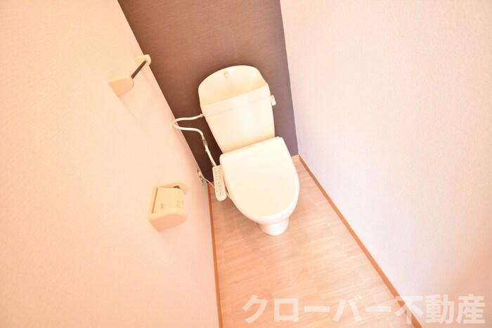 サンライズ２１ｔｈ C棟のトイレ|温水洗浄暖房便座