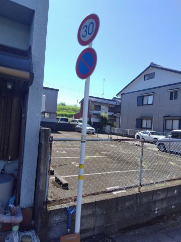 ６４２０７　岐阜市山吹町土地の外観