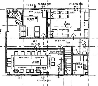 【間取り】 | 真壁テナント | 3Fです