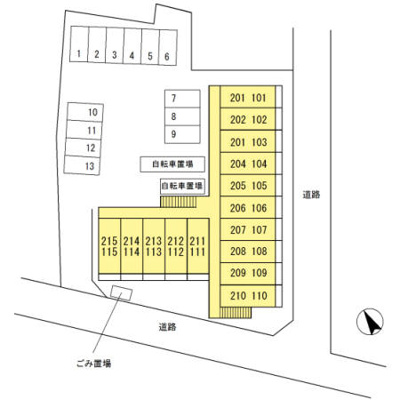 【区画図】 | セジュール町田(セジュールマチダ)