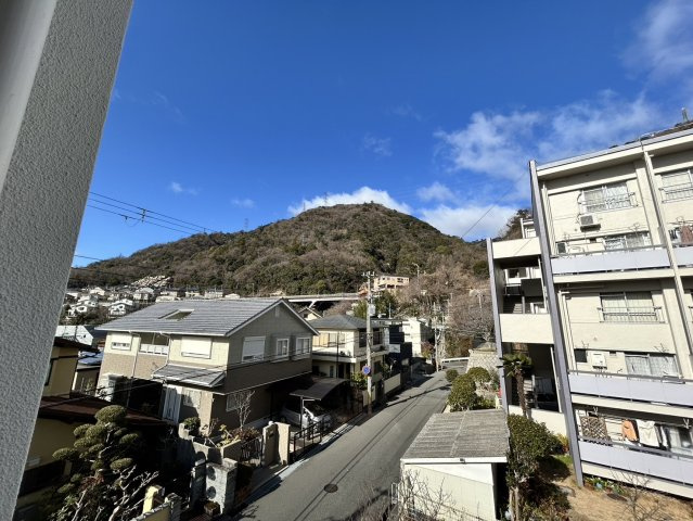 鶴甲コーポ30号館の展望|お部屋からの景色です
