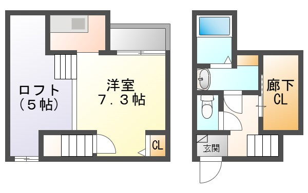 ＡＤＣ西川原の間取り