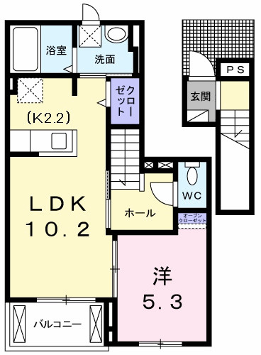 エクセレント吉葉の間取り