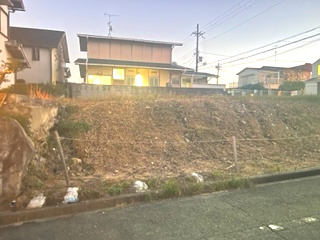 交野市天野が原町2丁目　土地の外観
