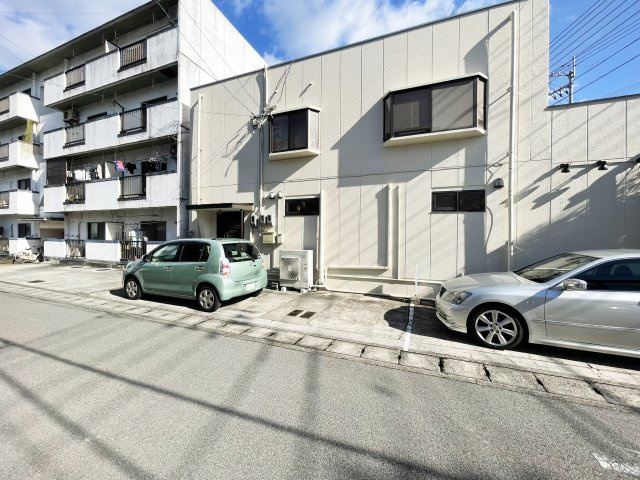 カサビエント大坪の駐車場