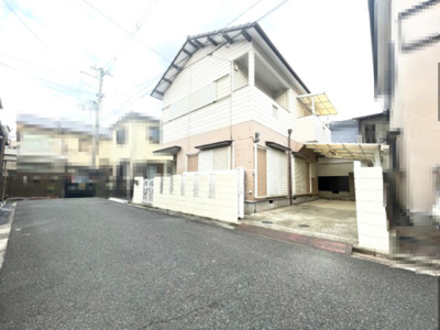 【前面道路含む現地写真】 | 松原市天美西3丁 戸建住宅 | 前面道路は幅員約4.7ｍです