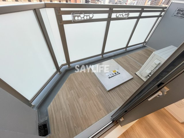 プレサンス新深江ディレットのバルコニー