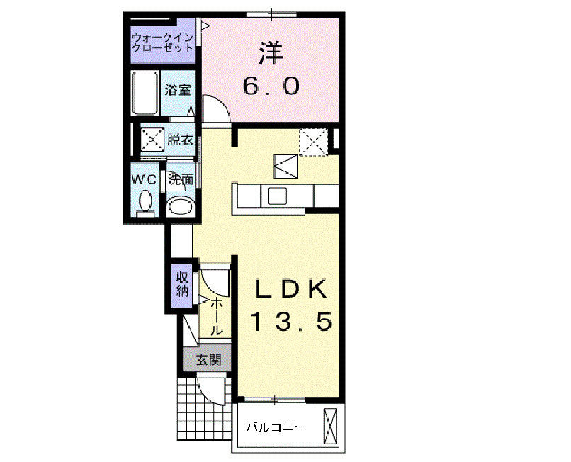 フィオーレ・Ｍの間取り|間取図