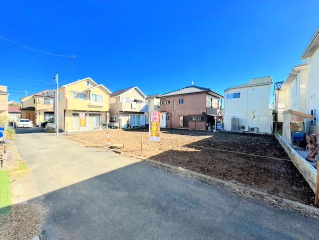 【前面道路含む現地写真】 | ◇◆昭島市拝島町四丁目　売地◆◇ | ◆住宅ローンのご相談や周辺環境のご案内も含め、ローンに詳しい、地元に詳しいスタッフがお出迎えさせていただきます。お気軽にご相談ください。
