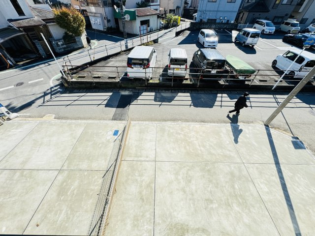 鎌ケ谷市くぬぎ山４丁目新築戸建（くぬぎ山Ⅰ）の展望|バルコニーより道路側眺望
