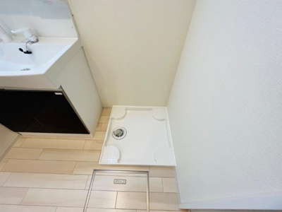 【その他】 | （仮）若木町新築アパート | 洗濯機置場（イメージ）