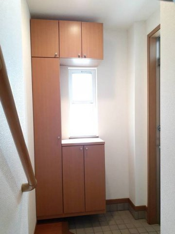 ルビニ４１の玄関|ゆったりとした玄関です