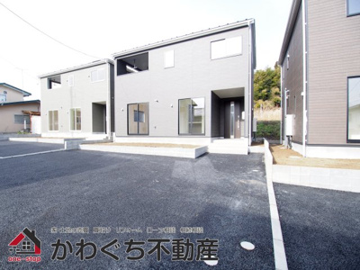【外観】 | Cradle garden　二本松市郭内第３　２号棟