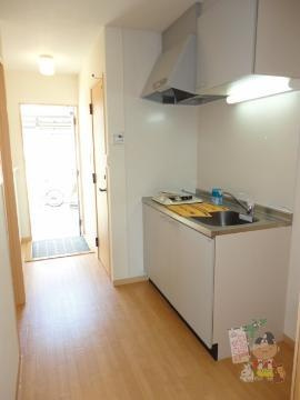 サンハイツ福富のキッチン|キッチンスペース