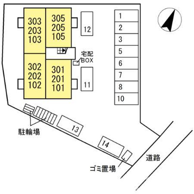 【区画図】 | クリエ・ガーデン