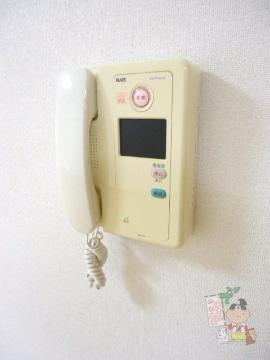 アークハイツ鹿田のセキュリティ|インターホン