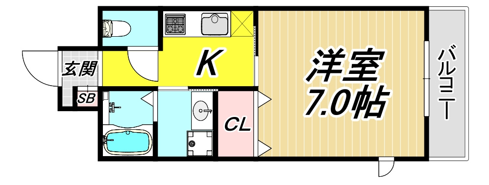 フォルシュ・Kの間取り