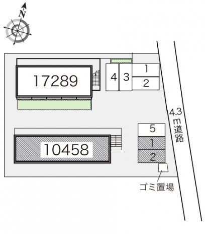 レオパレスＳｏｕｔｈＣｏｕｒｔの駐車場|駐車場に車を止められます