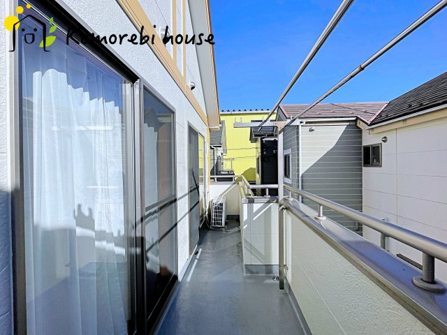 さいたま市北区吉野町2丁目　中古一戸建てのバルコニー|12/12　撮影済み