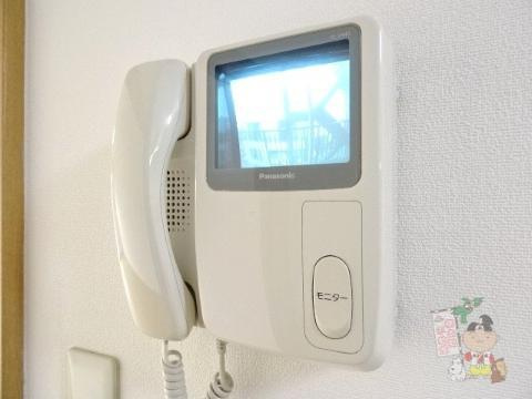 アークハイツ富田町のセキュリティ|カメラ付インターホン